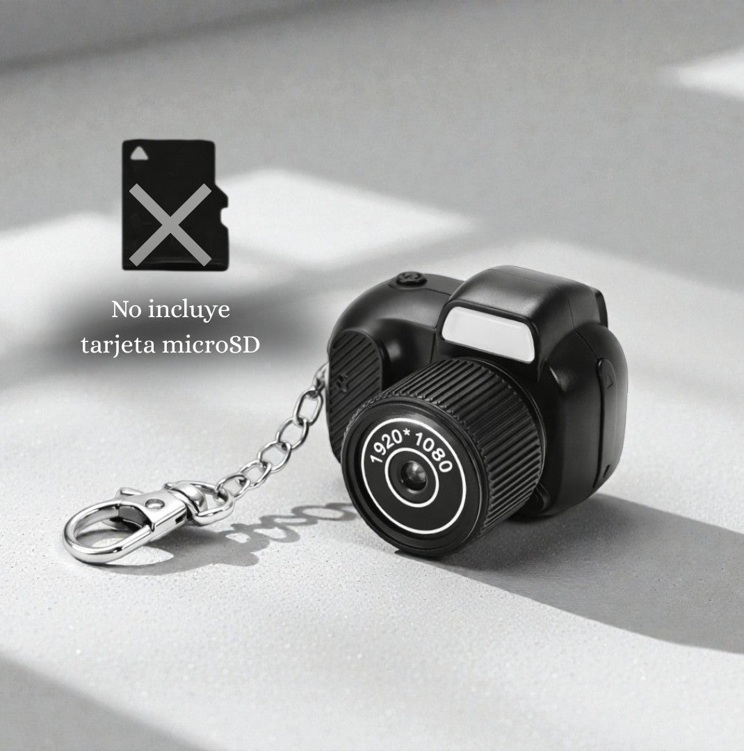 Cámara llavero Rewind