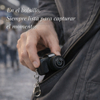 Cámara llavero Rewind
